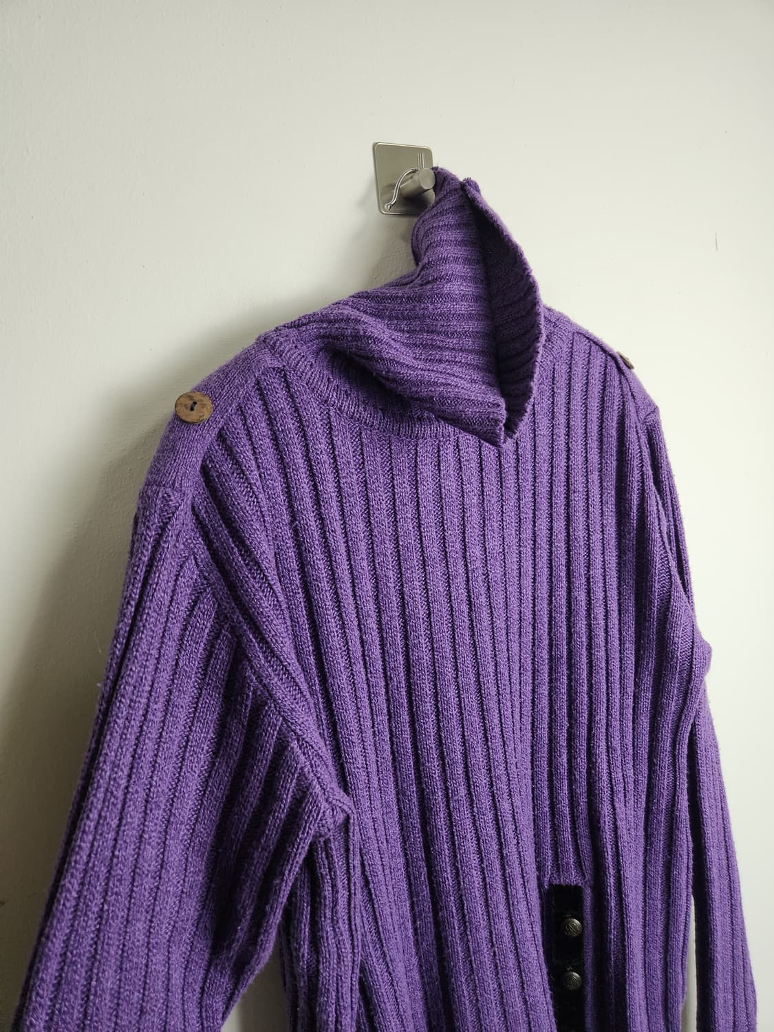 골지 트임 롱 니트 상품이미지6