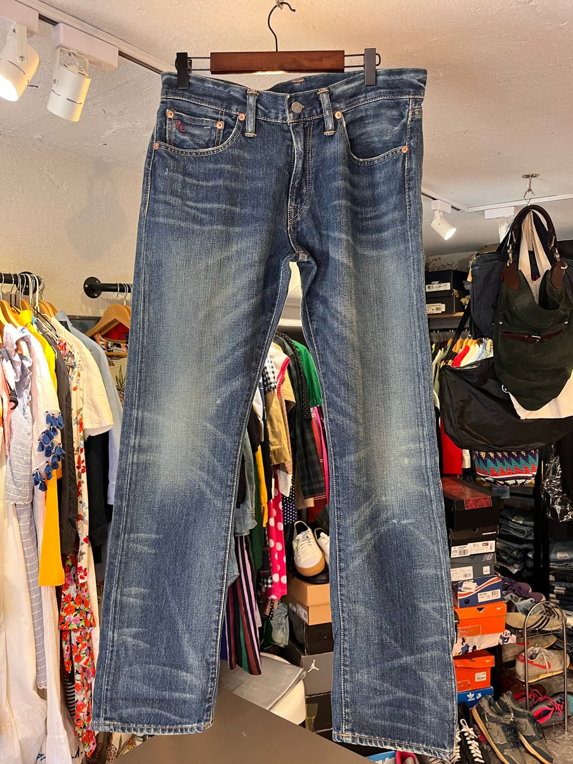 폴로 랄프로렌 슬림핏 데님 팬츠 (30/30) 상품이미지2