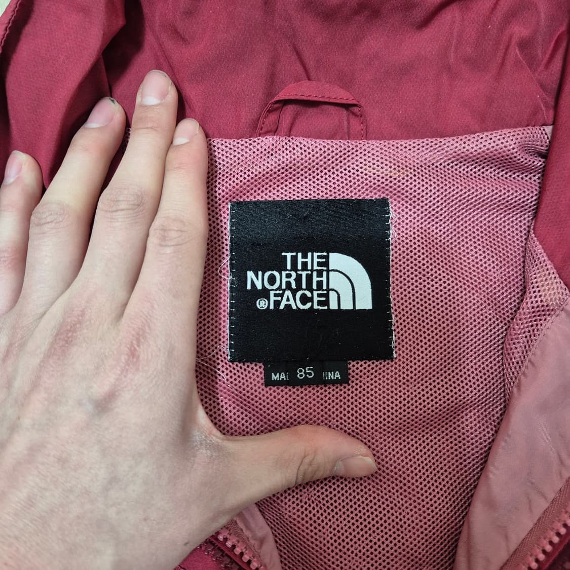 노스페이스 하프돔 로고 바람막이 자켓 M(85) 상품이미지6