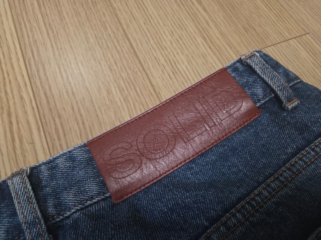 솔리드 옴므 18SS 중청 크롭진 상품이미지6