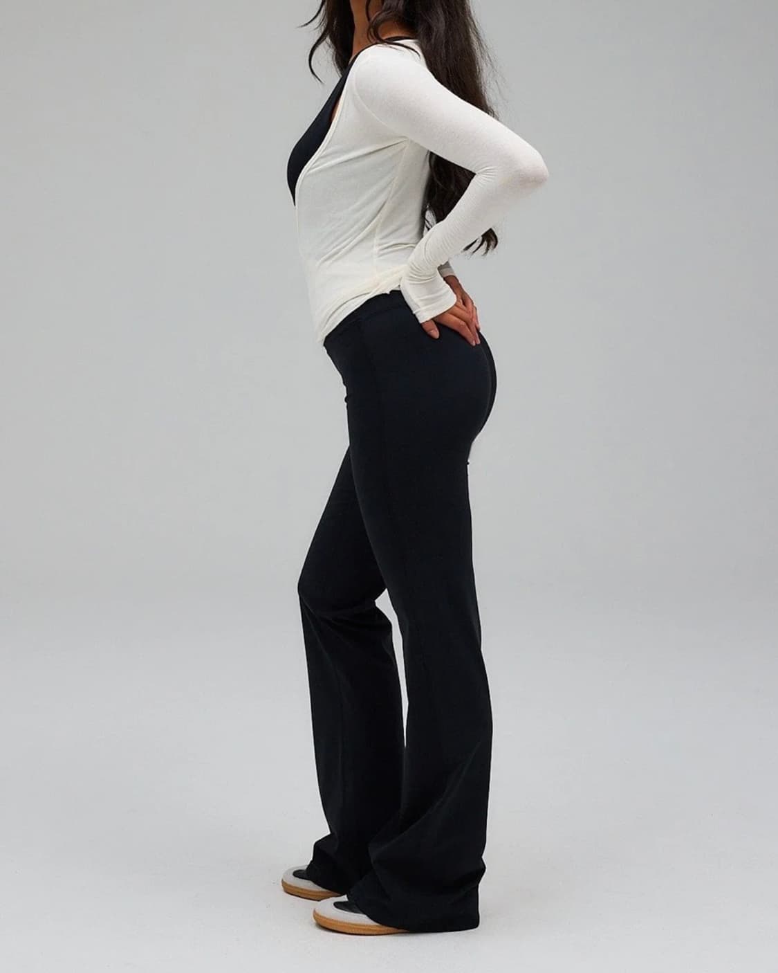 exercere flare pants black  s 상품이미지1