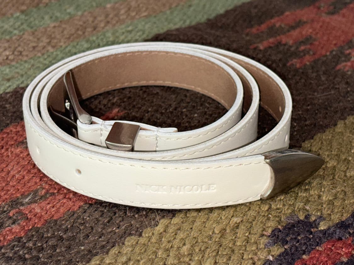 닉앤니콜 LEATHER BELT 상품이미지1