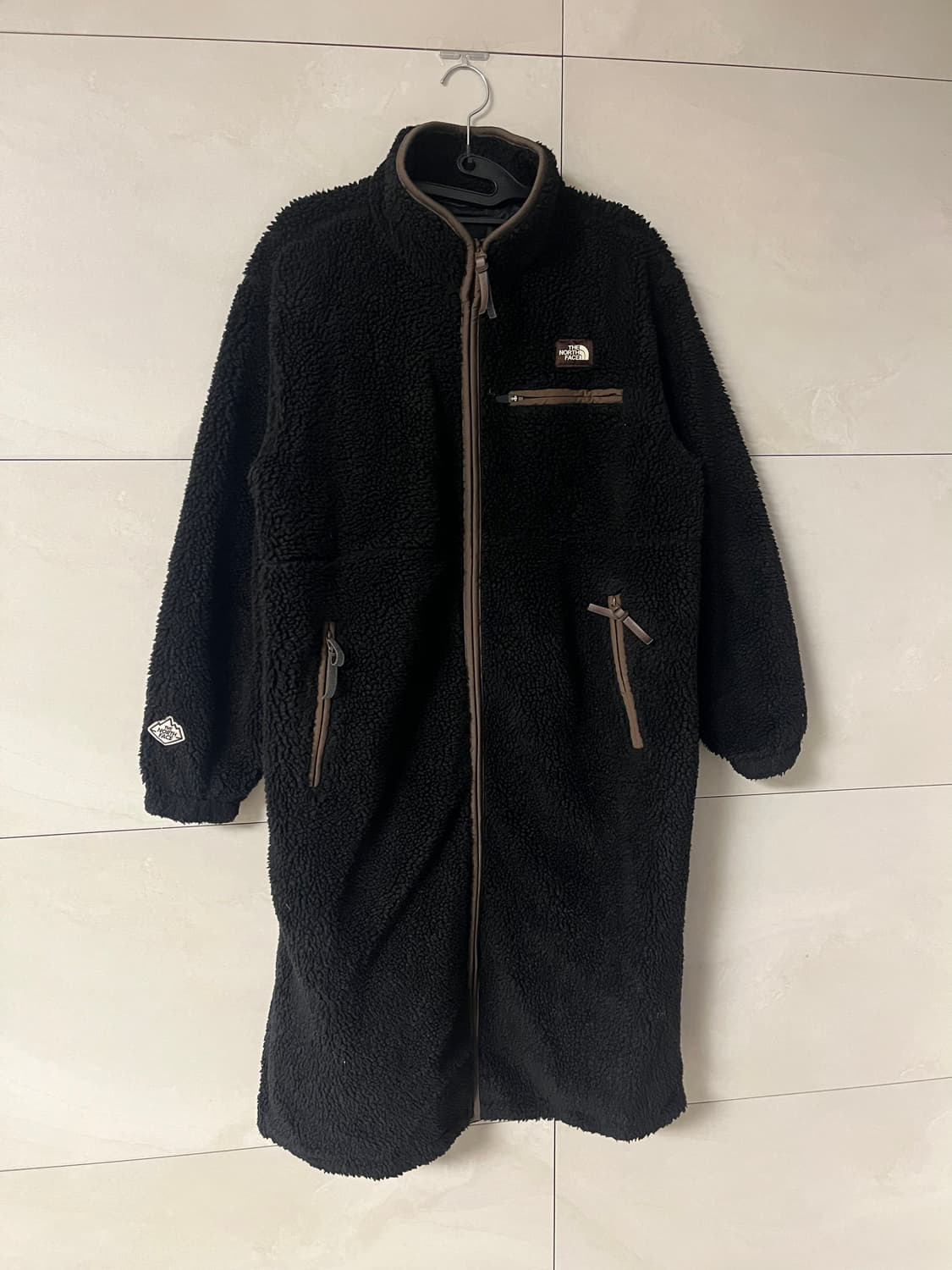 노스페이스 롱테디 후리스 코트 블랙 [S/90] 상품이미지2