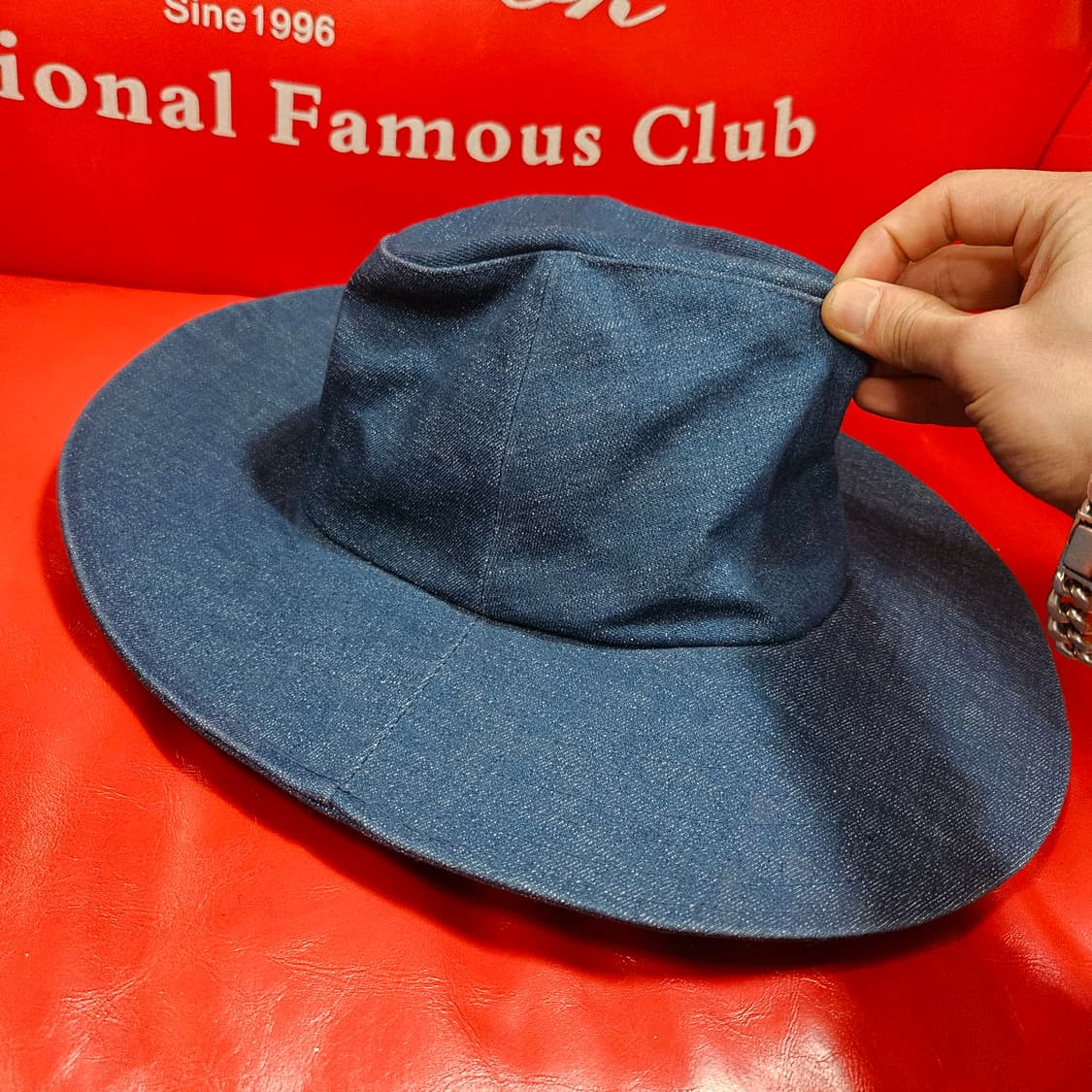 스미스브릿지 데님 중절모 Free  상품이미지3