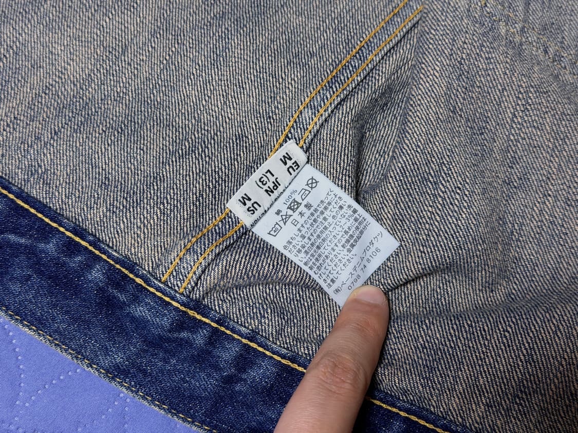 오어슬로우 1세대 데님자켓 워싱버전 상품이미지6