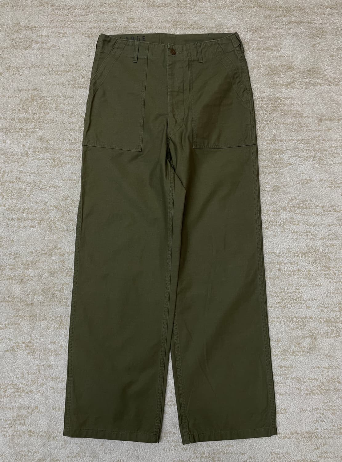 [L] 브론슨 1947 유틸리티 퍼티그 팬츠 올리브 상품이미지1