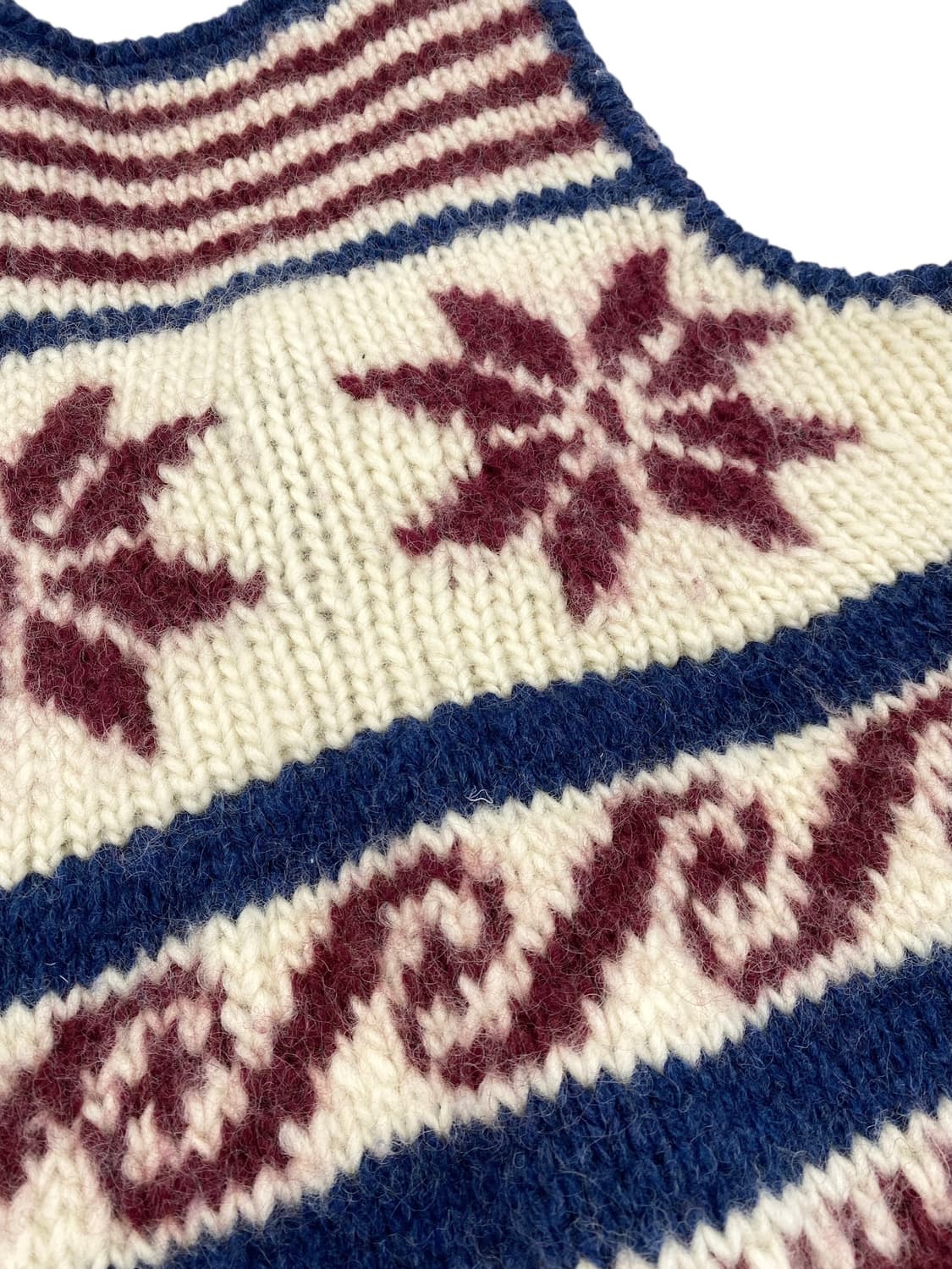 빔즈 하트 울 니트 베스트 상품이미지7