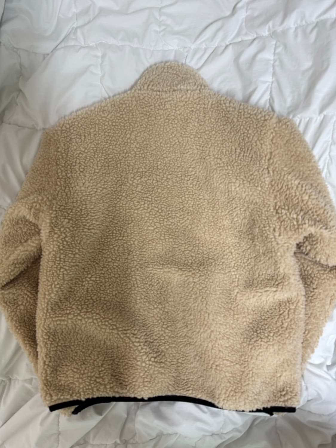 스투시 쉐르파 리버시블 자켓 베이지 L 상품이미지2