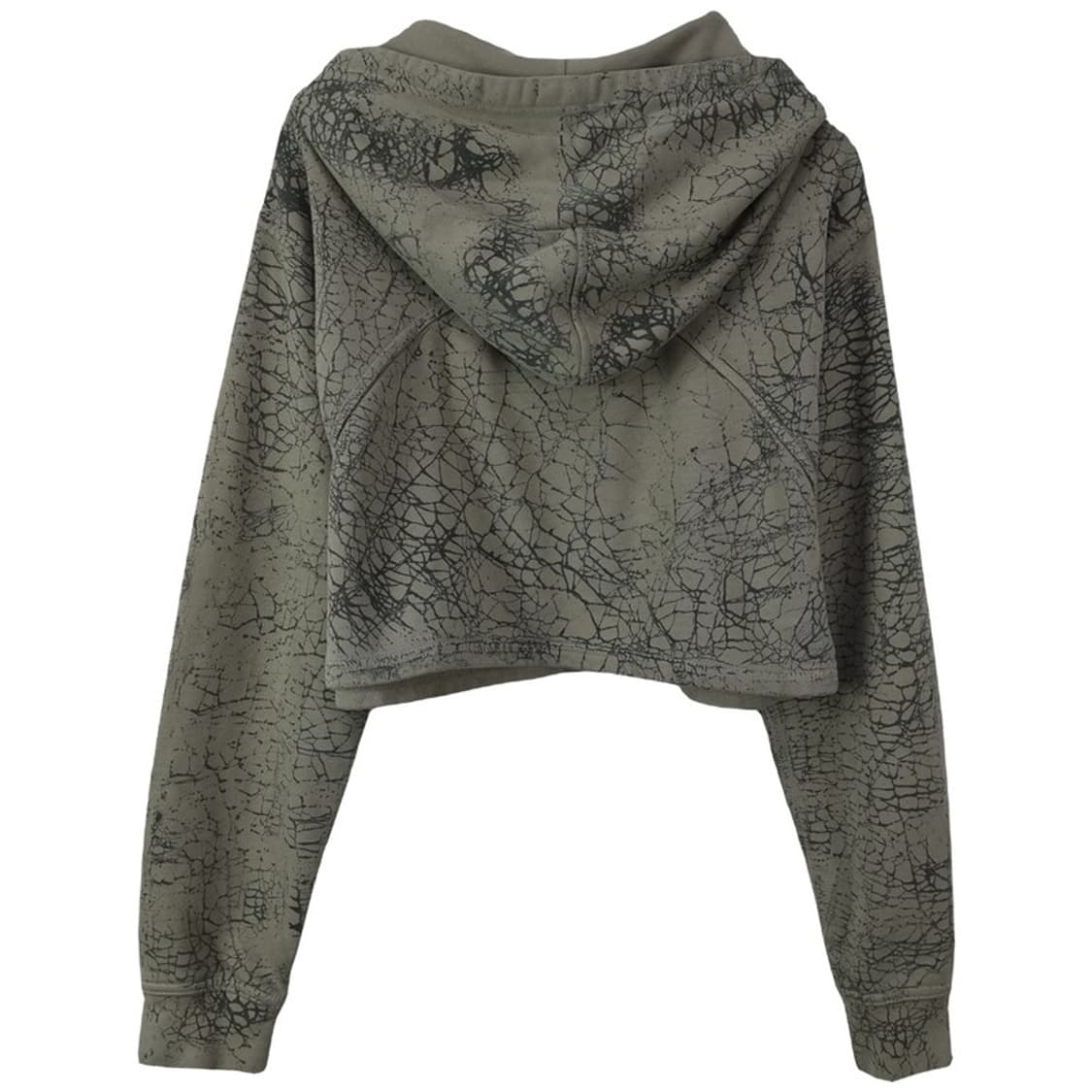 [룰루레몬] 크랙 패턴 크롭 후드티 M19685 상품이미지3