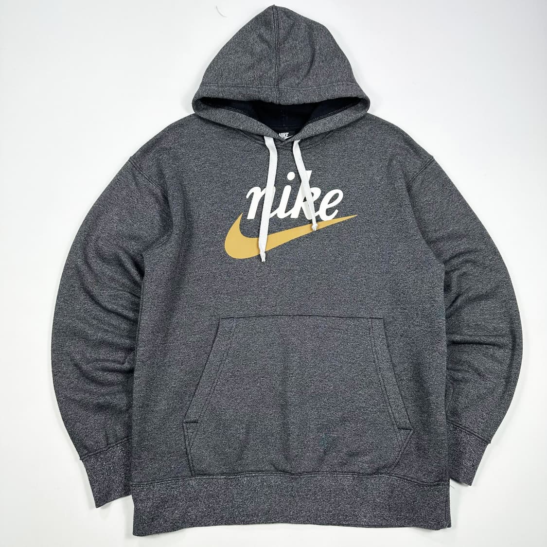 나이키 퓨추라 빅로고 차콜 후드티 (M) 상품이미지2