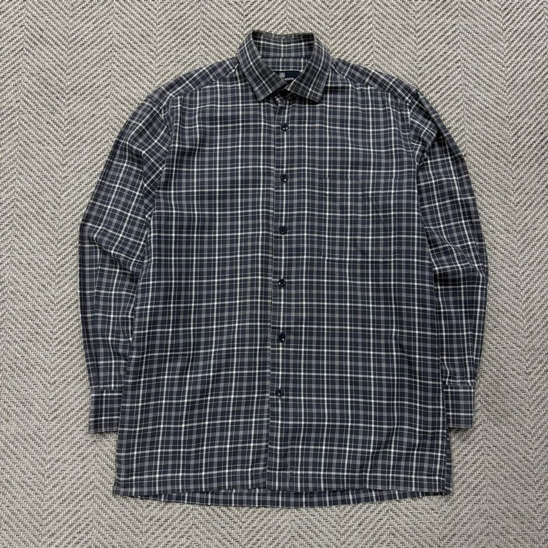 아쿠아스큐텀 체크 셔츠 v2364 상품이미지1