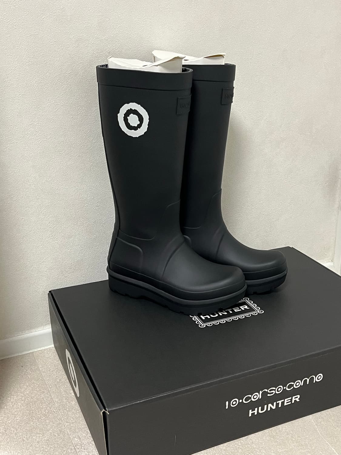 꼬르소꼬모 헌터 톨 레인부츠 상품이미지1