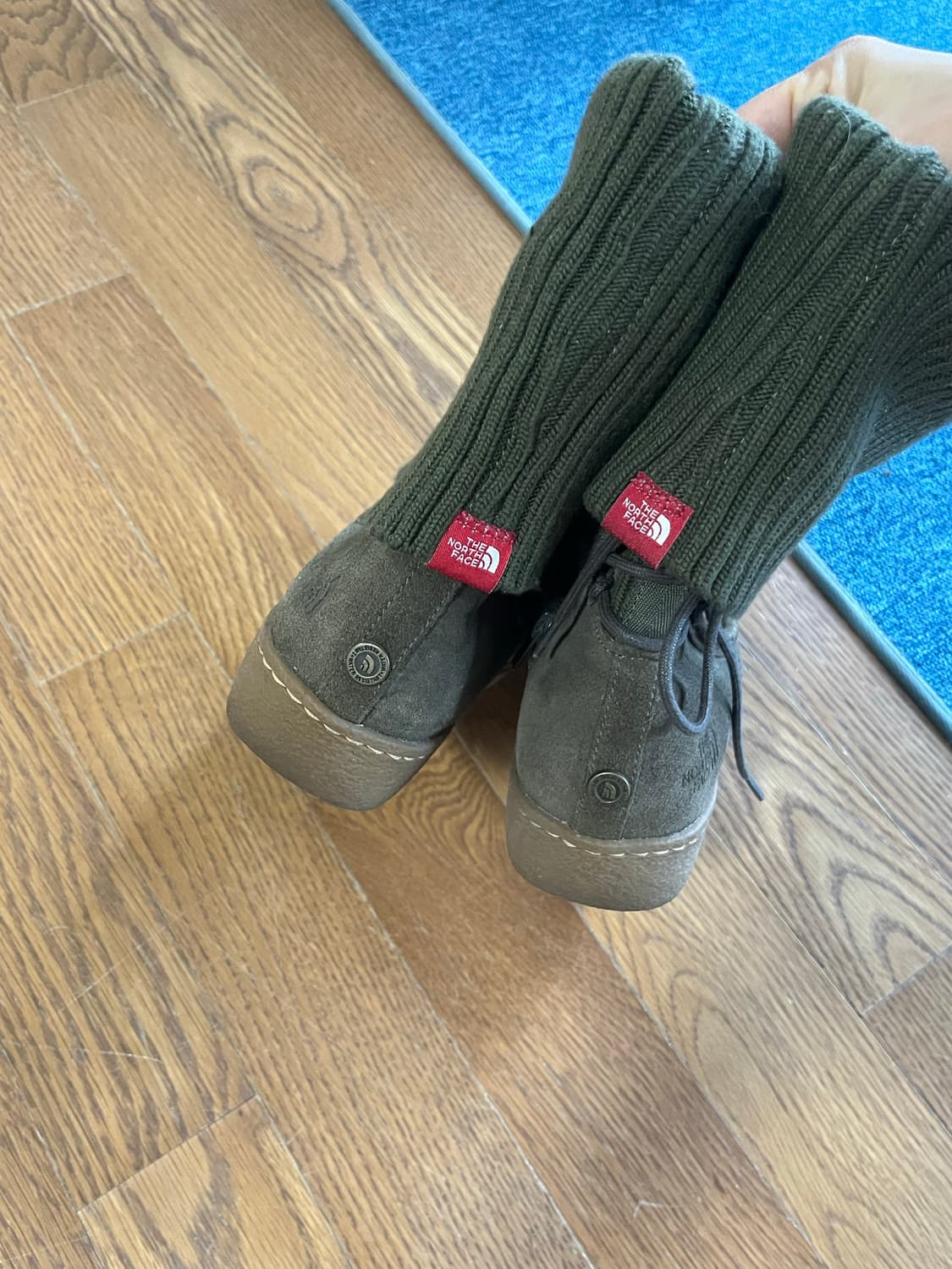 노스페이스 스웨이드 부츠 니트부츠 상품이미지4