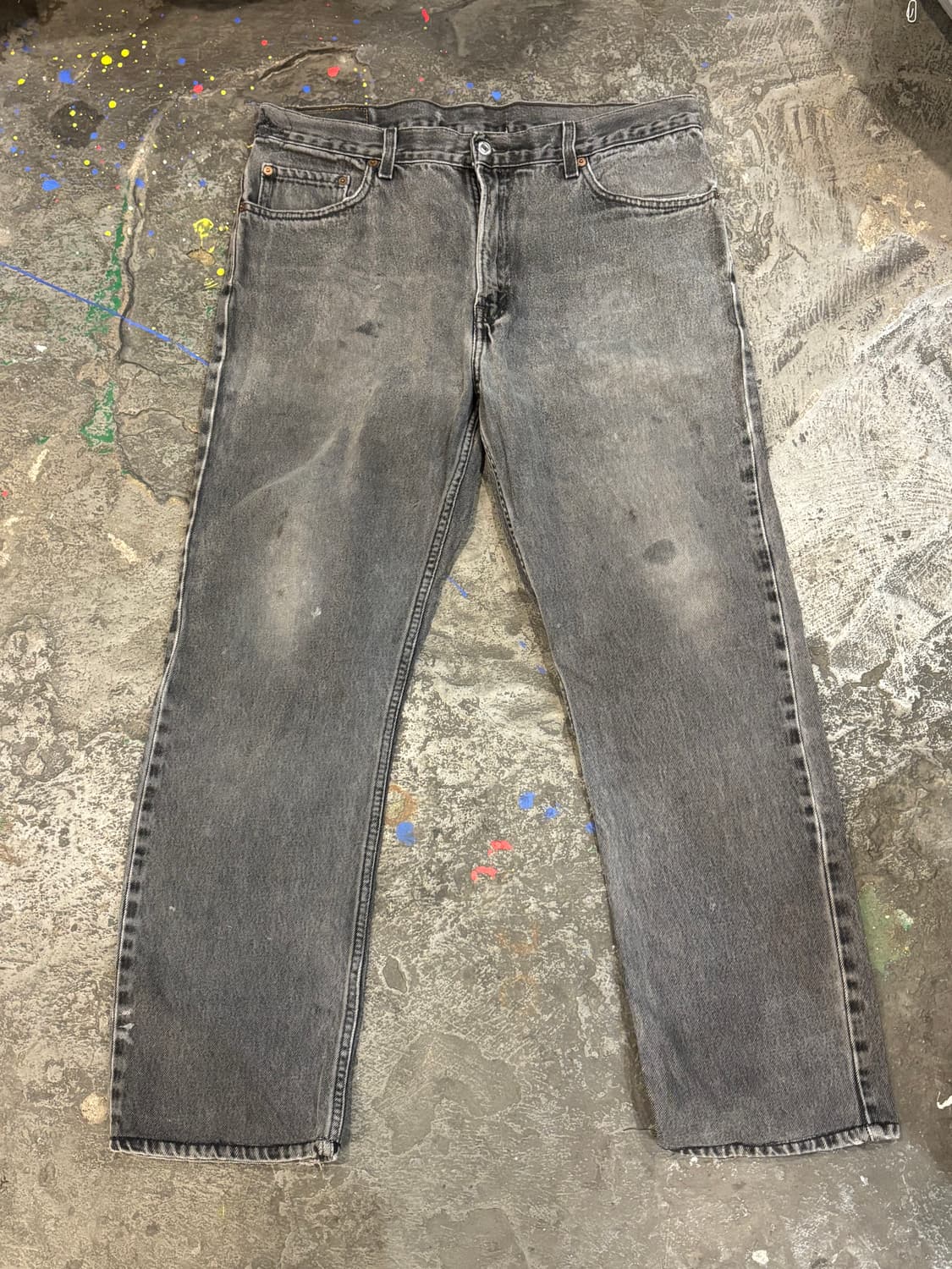 리바이스 505 흑청 상품이미지8