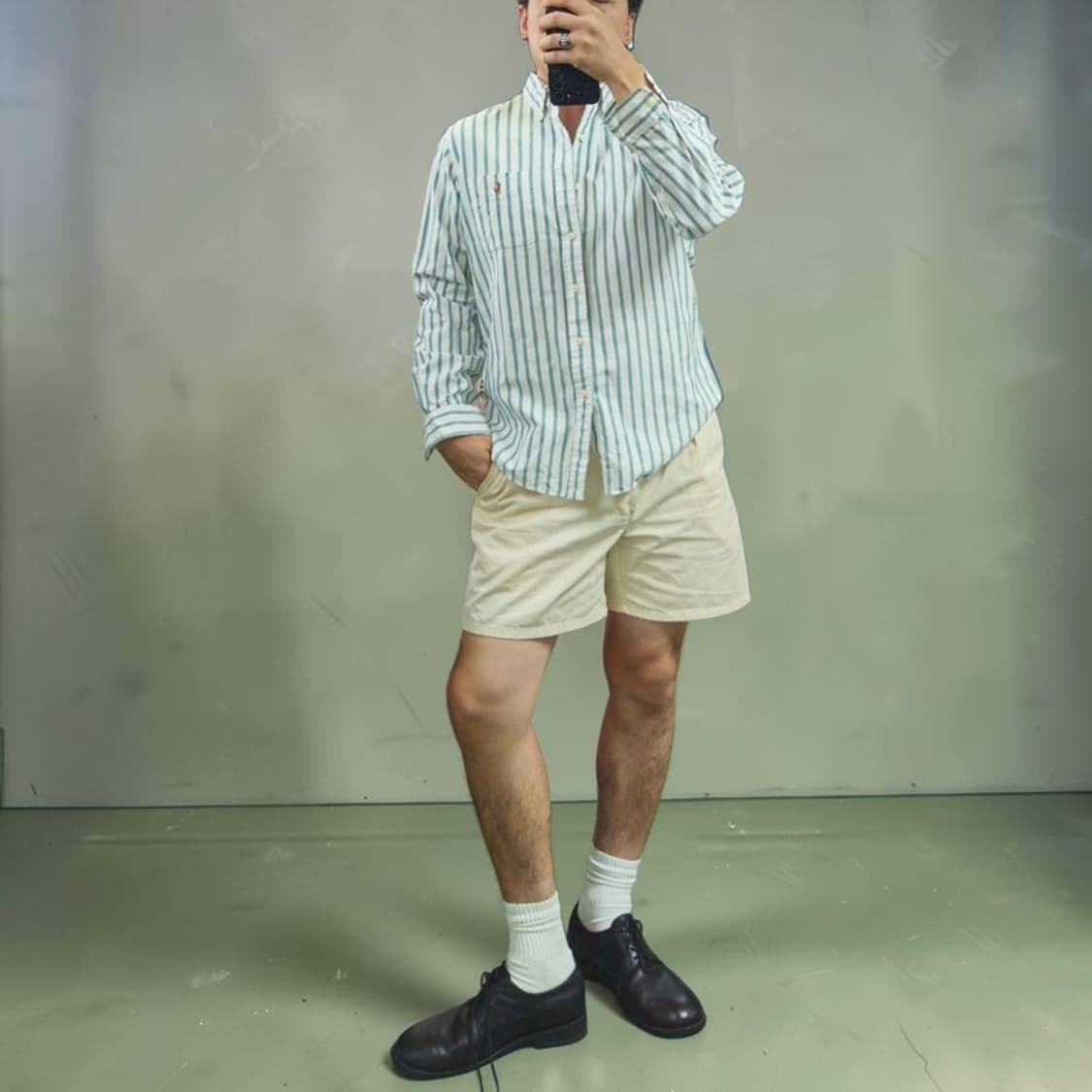 폴로 랄프로렌 큐알 셔츠 M0670 상품이미지2