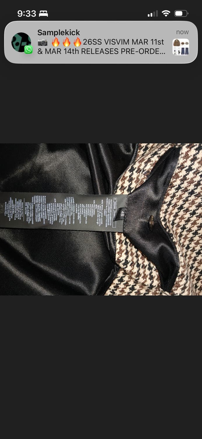 TOM FORD WOOL OVERSIZED DOUBLE COAT 상품이미지10