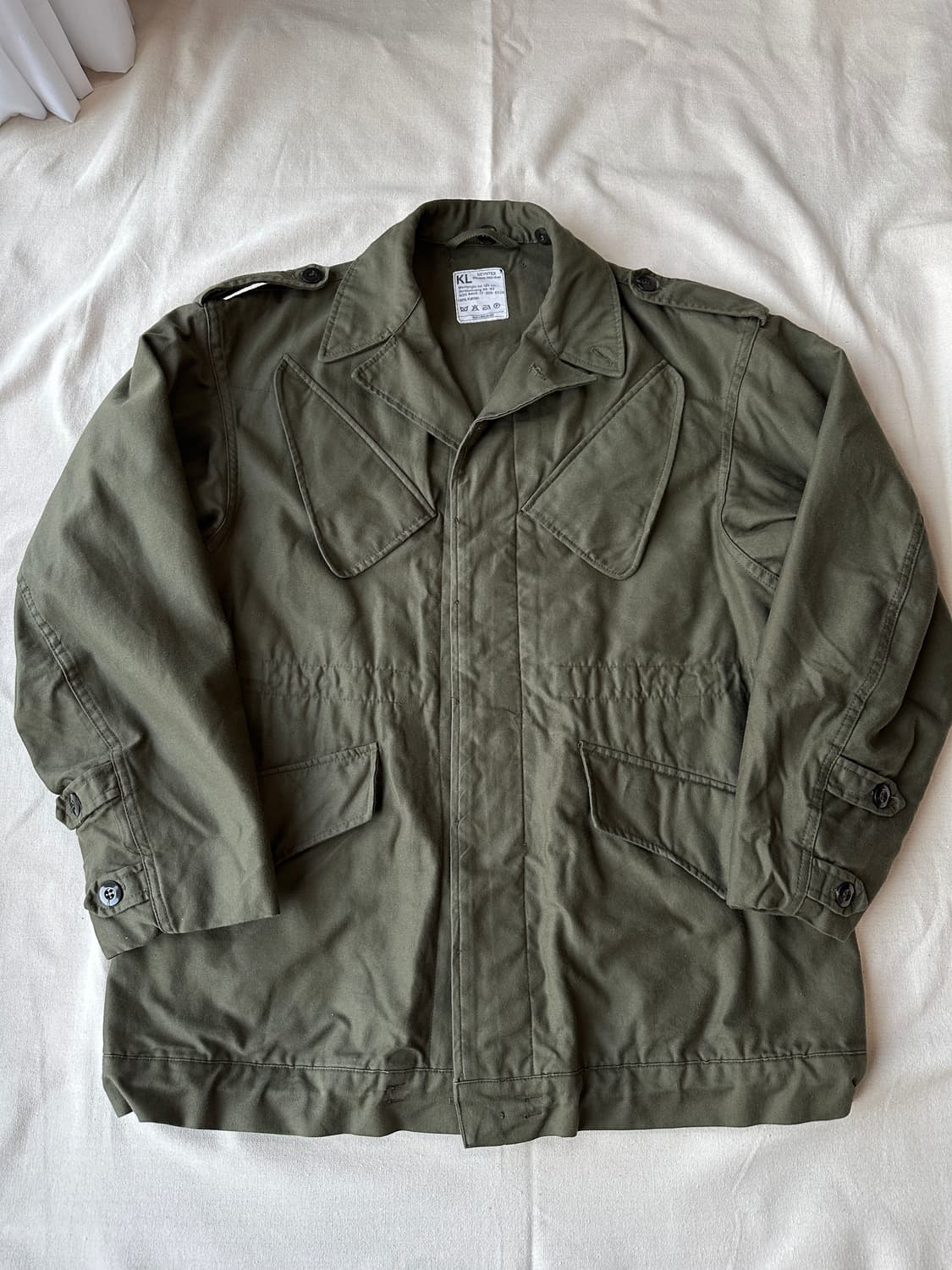 네덜란드군 80s 야상 필드 자켓 L 상품이미지1