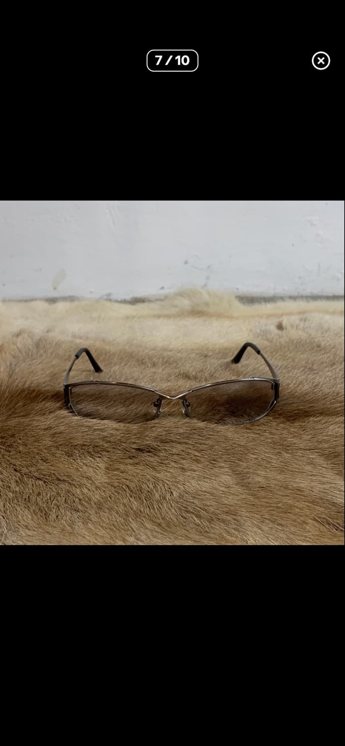 캐서린 햄넷 런던 아카이브 메탈 프레임 안경 상품이미지7