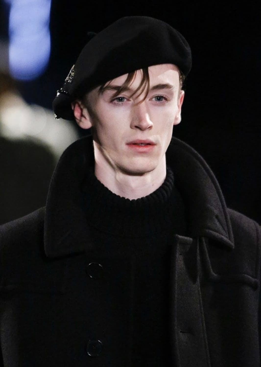 생로랑 15FW 카방 더플 코트 블랙 50사이즈 상품이미지2