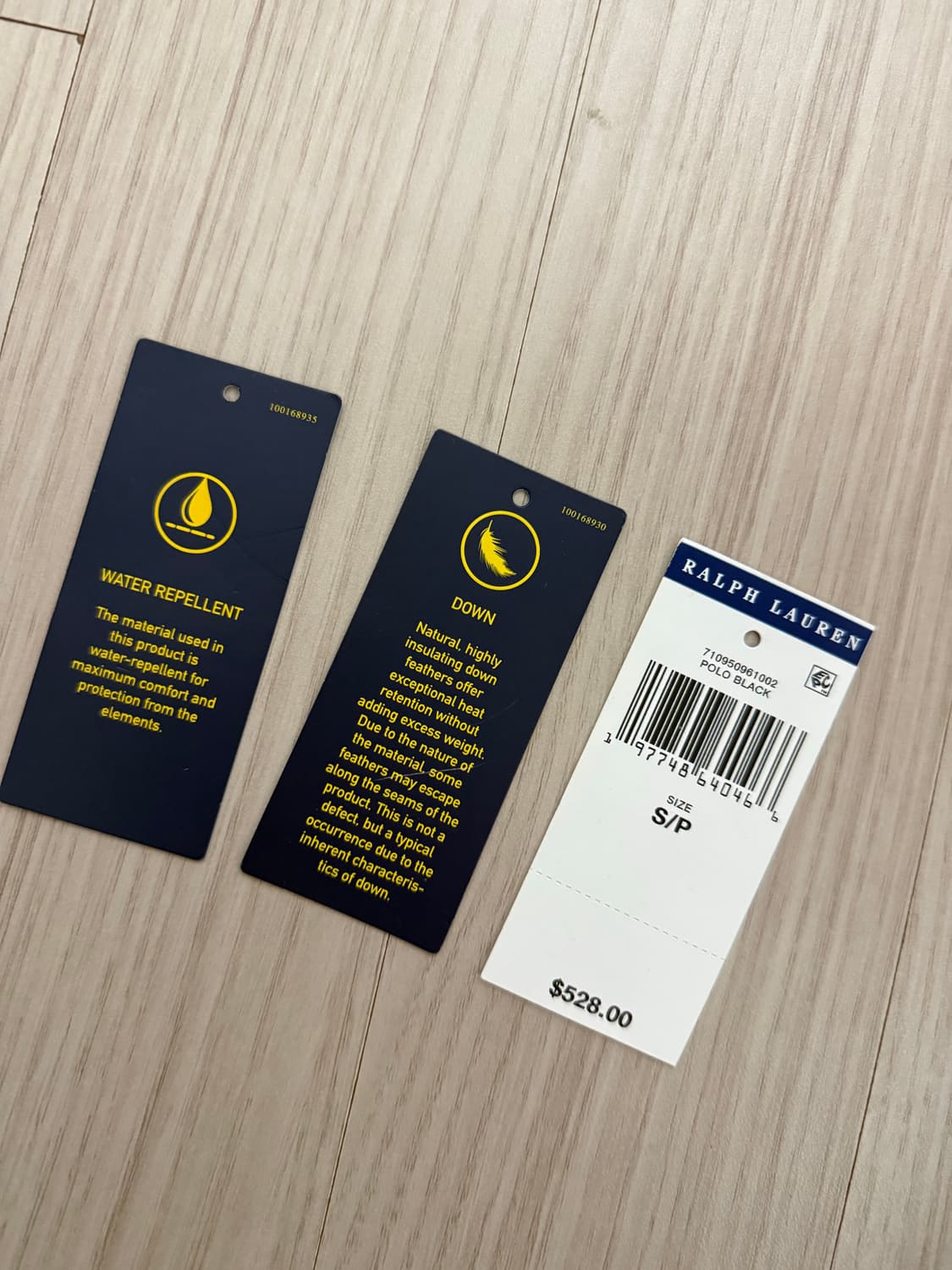 폴로 유광패딩 s 새상품급 상품이미지3