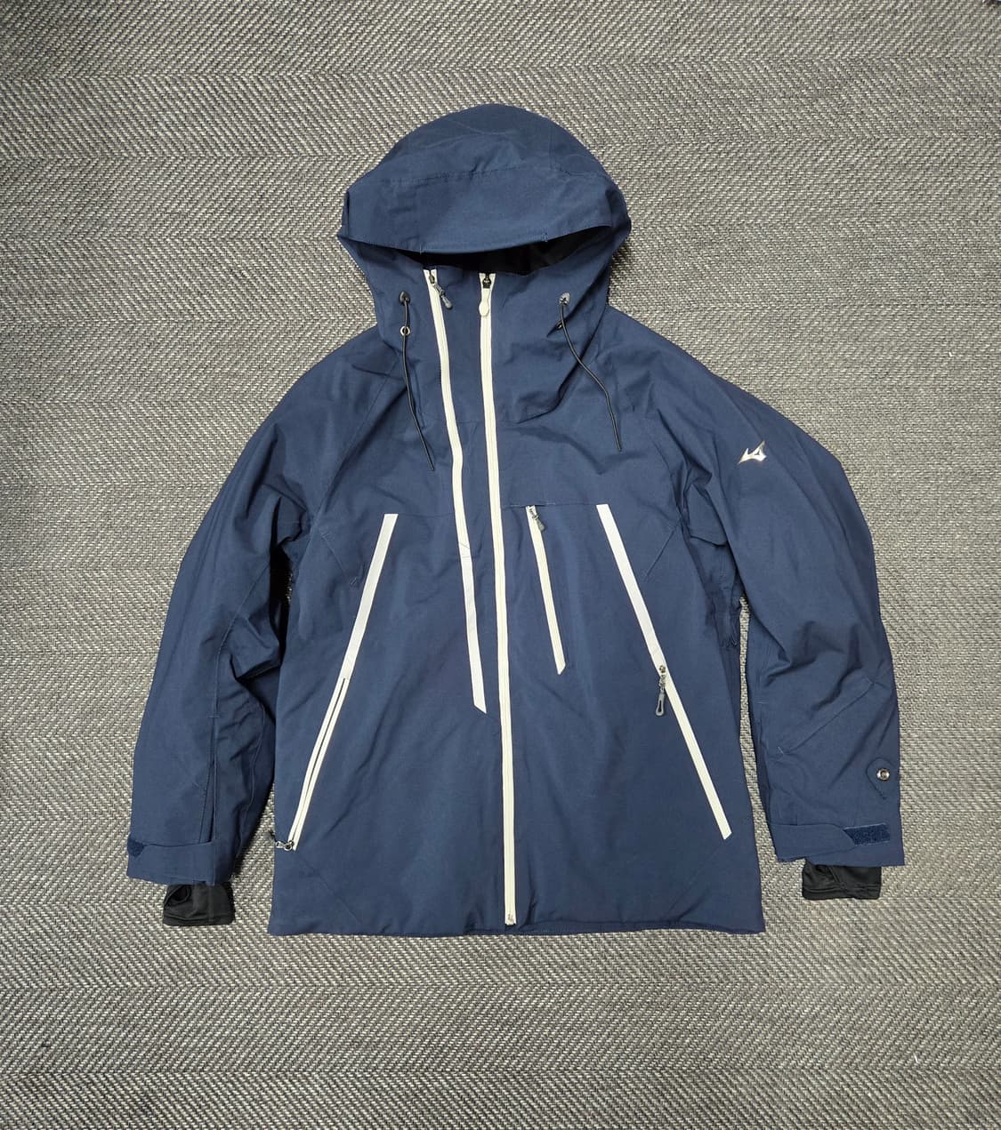 미즈노 네이비 스키/보드 후드 자켓 상품이미지1