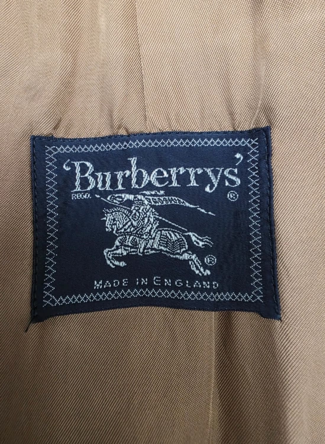 버버리 트렌치 코트 울내피 탈부착 100 상품이미지9