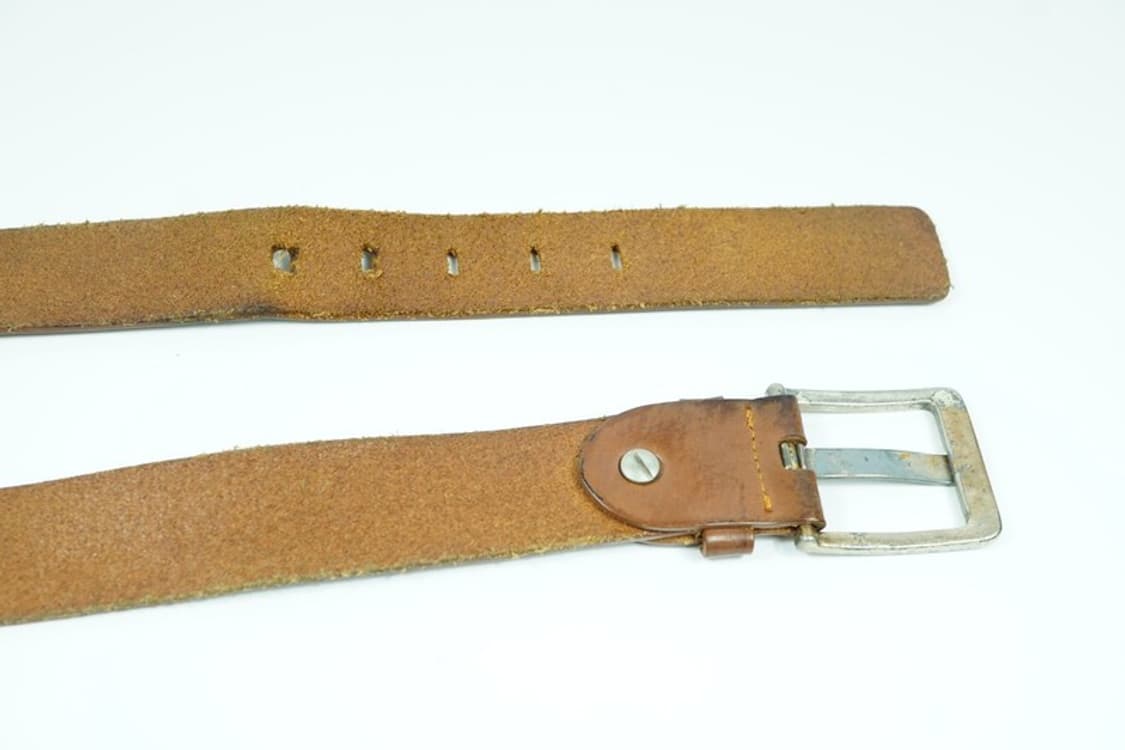 히스테릭글래머 빈티지 가죽 벨트 브라운 상품이미지6