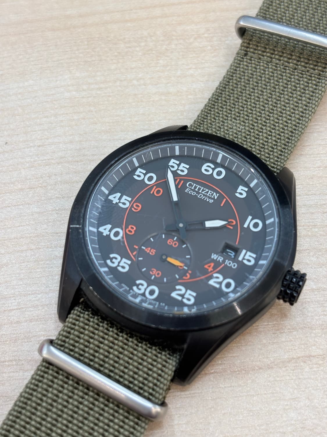 시티즌 에코드라이브 크로노그래프 시계 상품이미지1