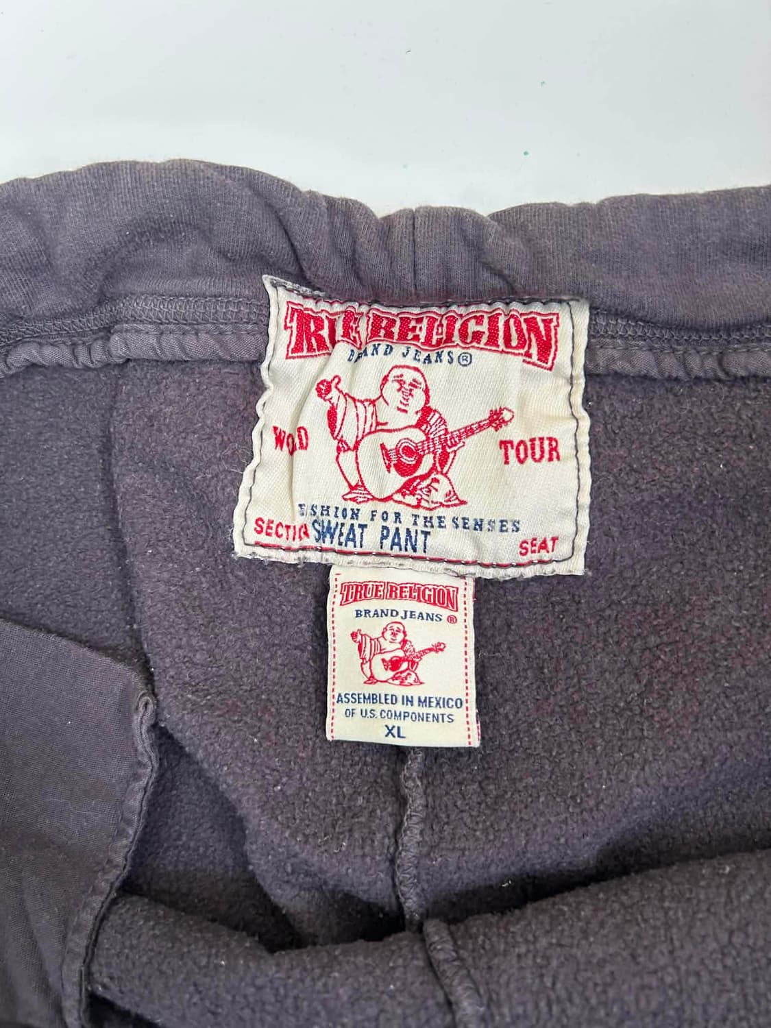 [XL] 트루릴리젼 홀스슈 페인팅 스웨트 팬츠 상품이미지3