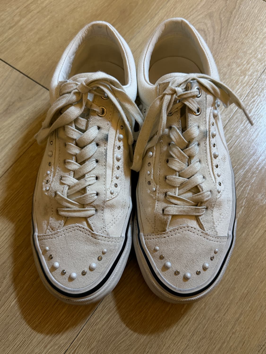 반스 올드스쿨 36 펄라이즈드 화이트 280 상품이미지2