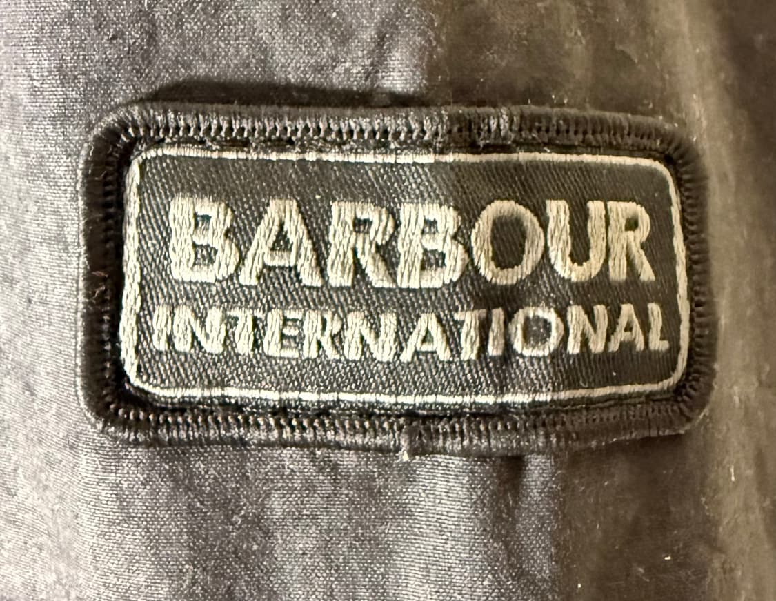 바버 인터내셔널 듀크 왁스 자켓 블랙 M  상품이미지7