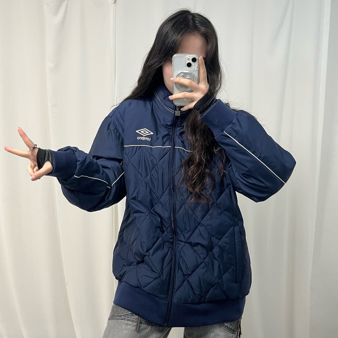 Umbro Navy Jumper 상품이미지2
