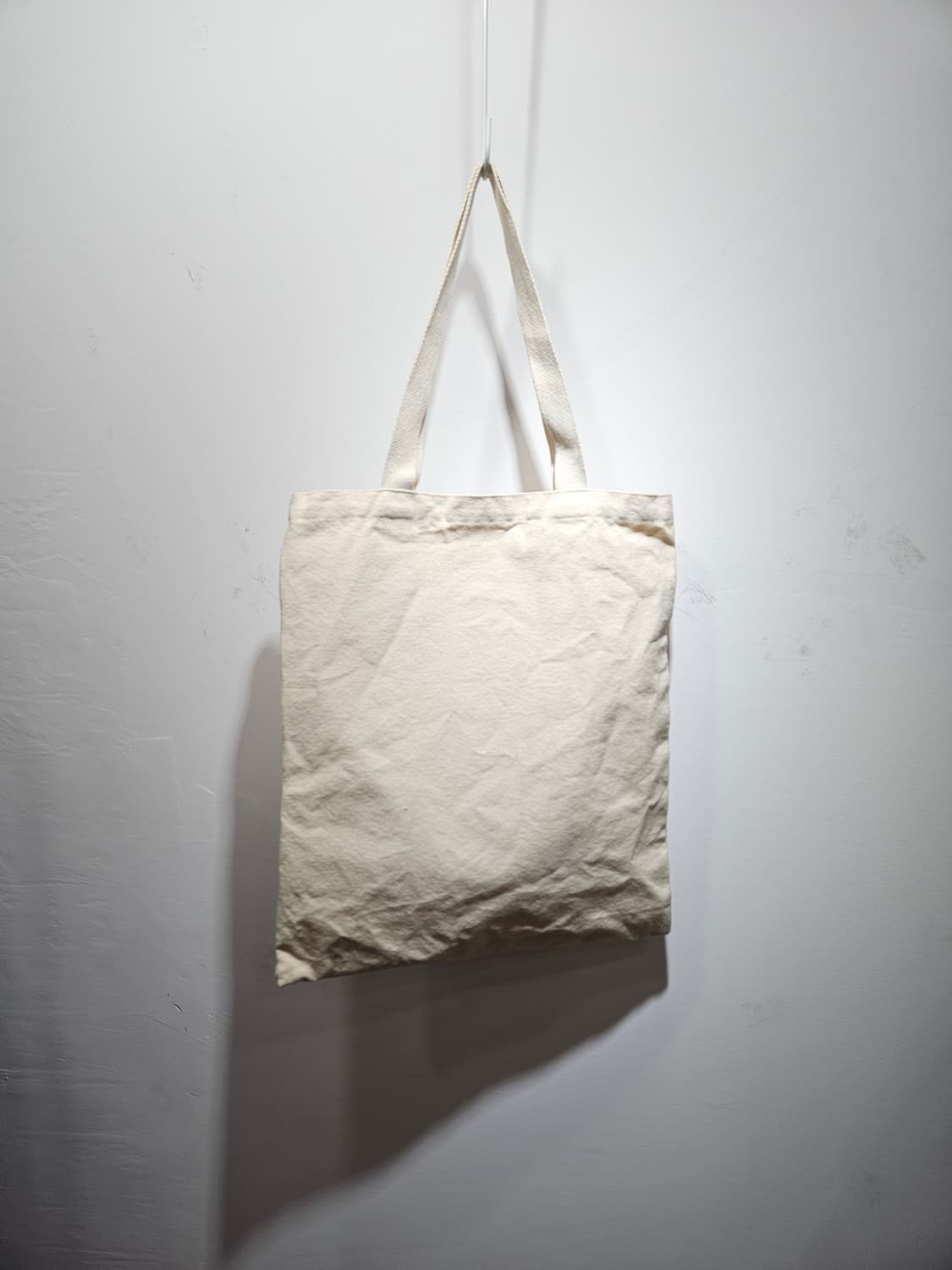 레드 도트 패턴 에코백 상품이미지4