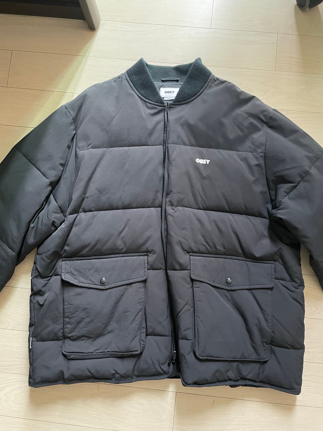 오베이 패딩자켓 상품이미지1