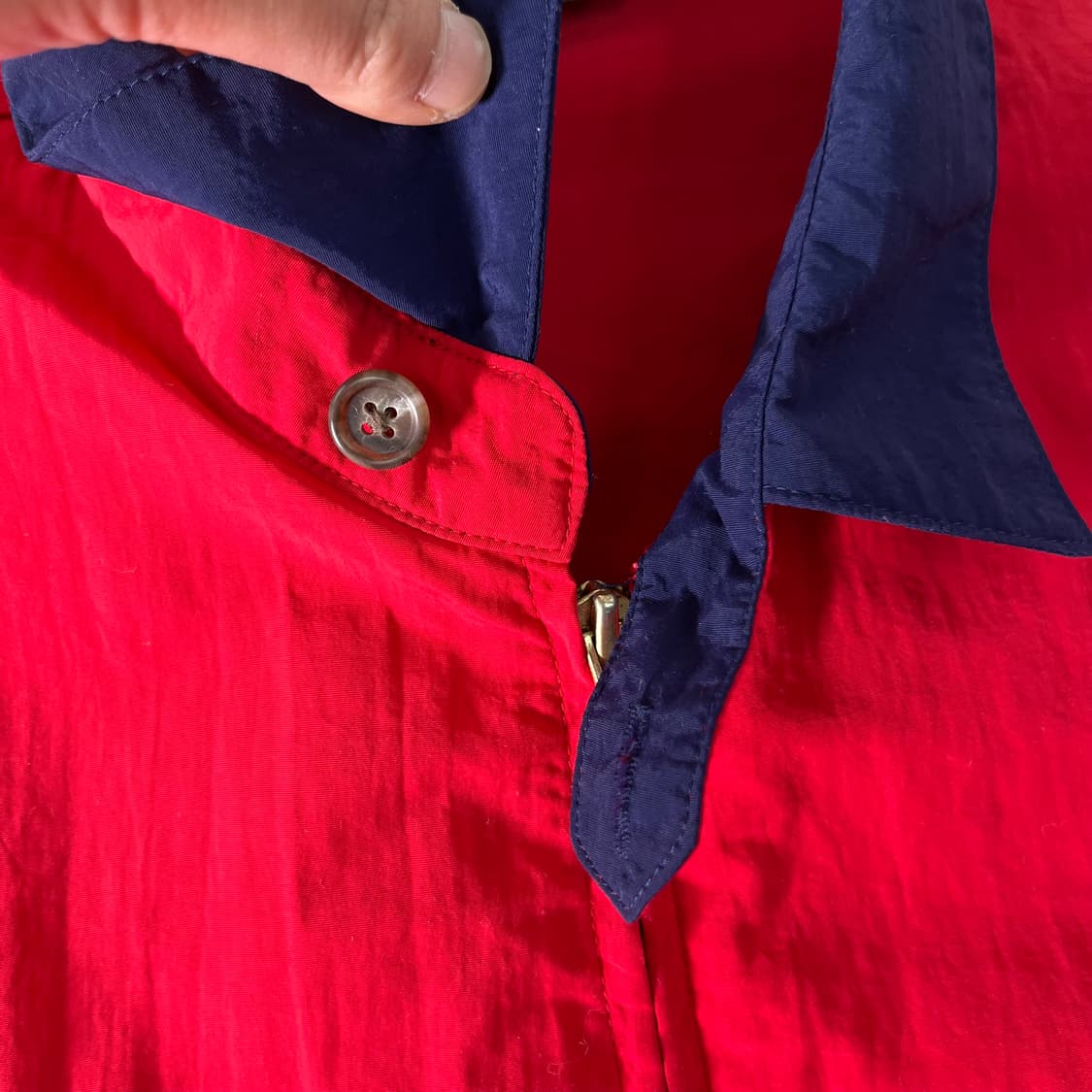 105 폴로랄프로렌 90s 나일론 바라쿠타 블루종 자켓 상품이미지5