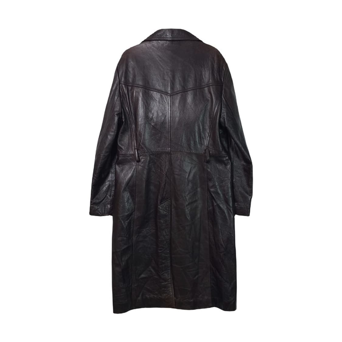 DECO 빈티지 양가죽 더블 코트 상품이미지2