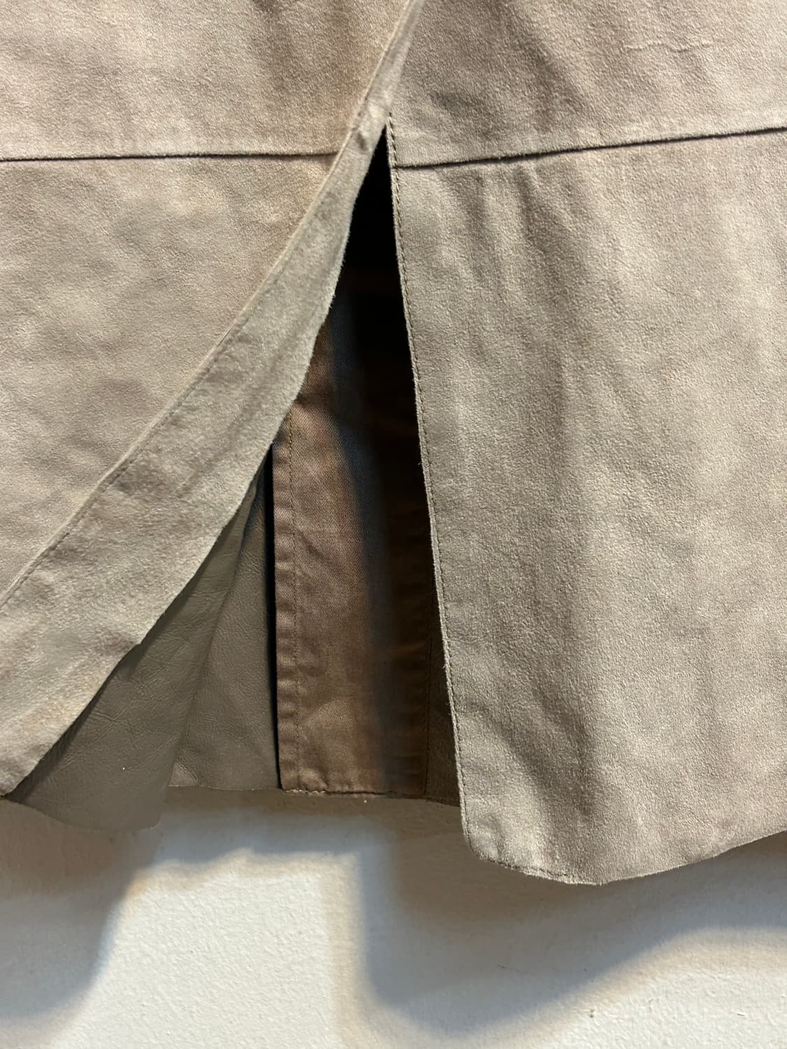 위켄드 막스마라 베이지 스웨이드 자켓 상품이미지6