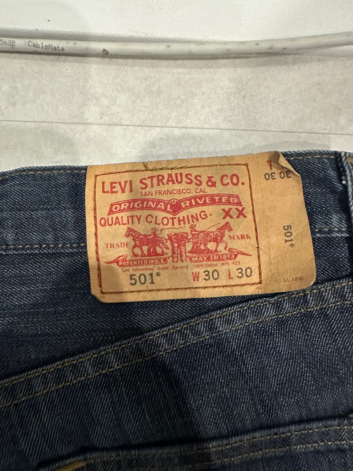 리바이스 501  W30 L30 상품이미지2