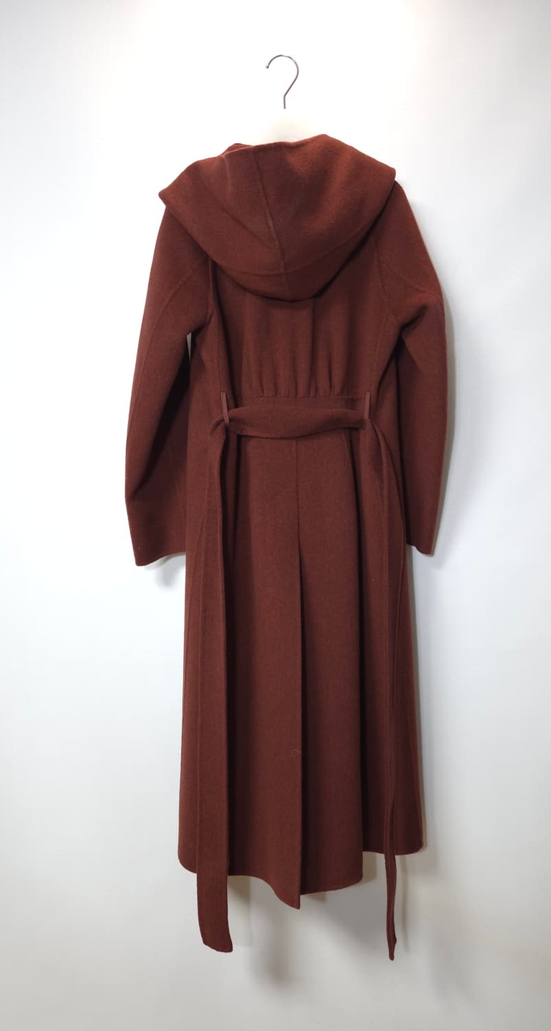 한섬 마인 캐시미어 블렌드 후드 롱코트 44~66 상품이미지7