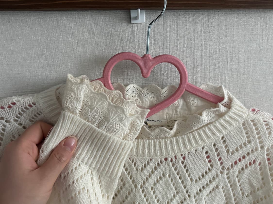 프릴 니트 상품이미지2