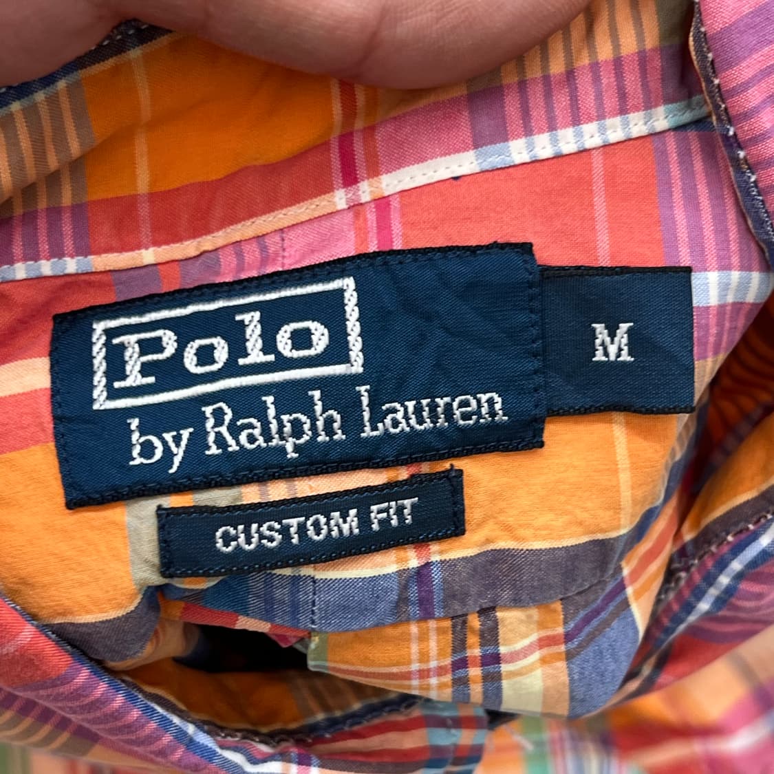 폴로랄프로렌 체크 하프 셔츠 r3454 상품이미지6