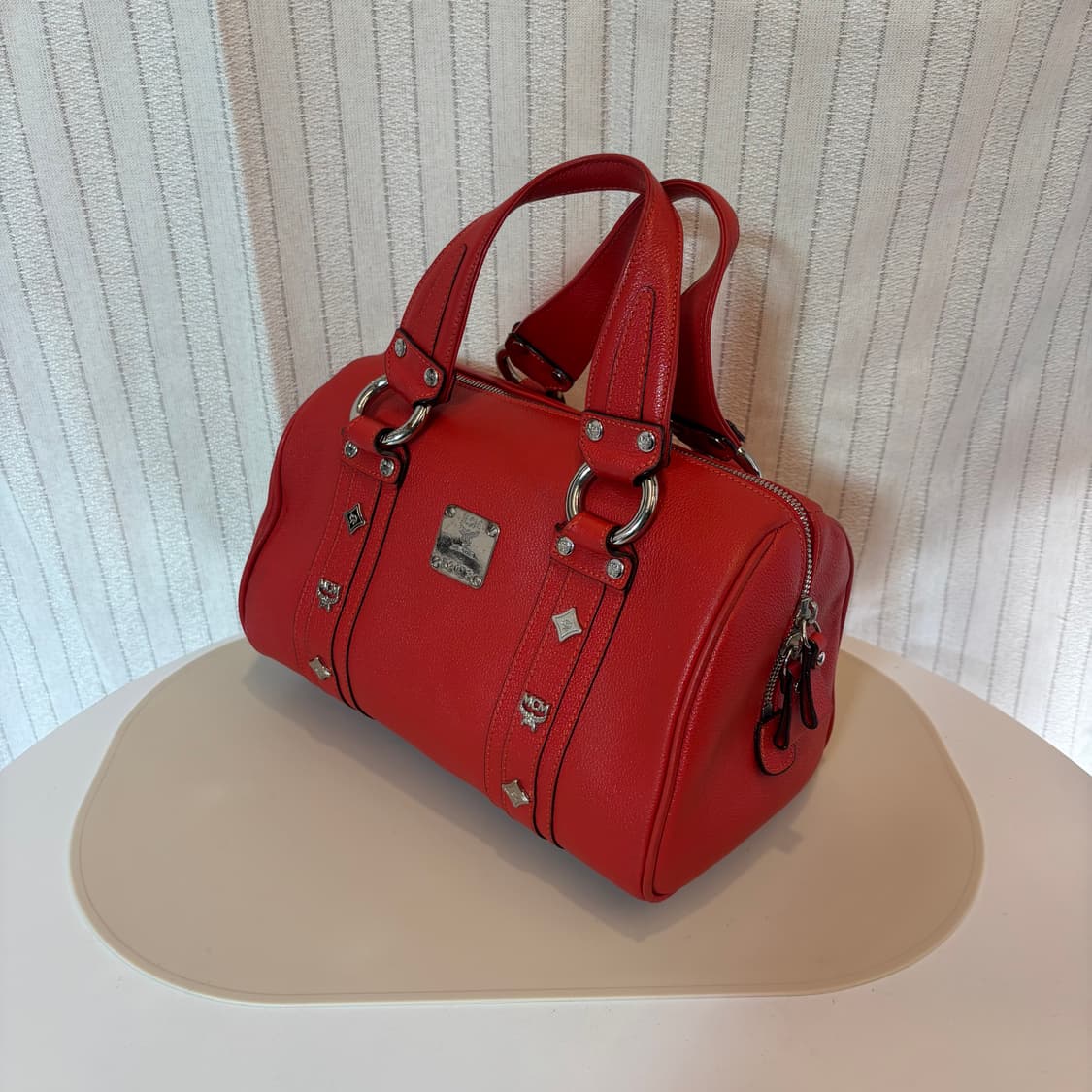 정품 MCM 가죽 토트 백     상품이미지3