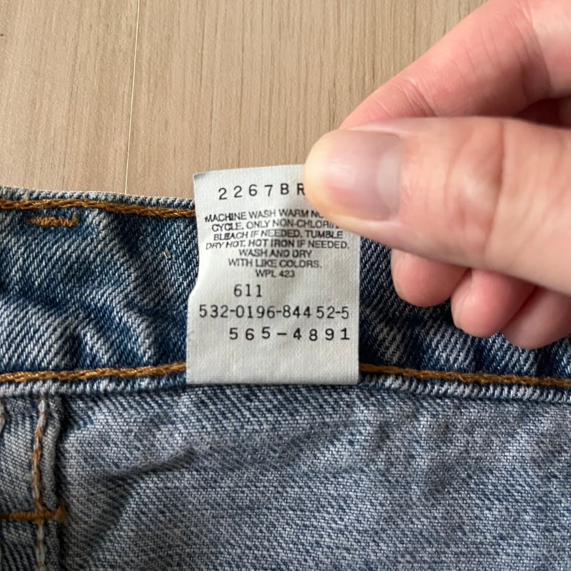 [36X32] 90s 빈티지 리바이스 565 made in usa 상품이미지3