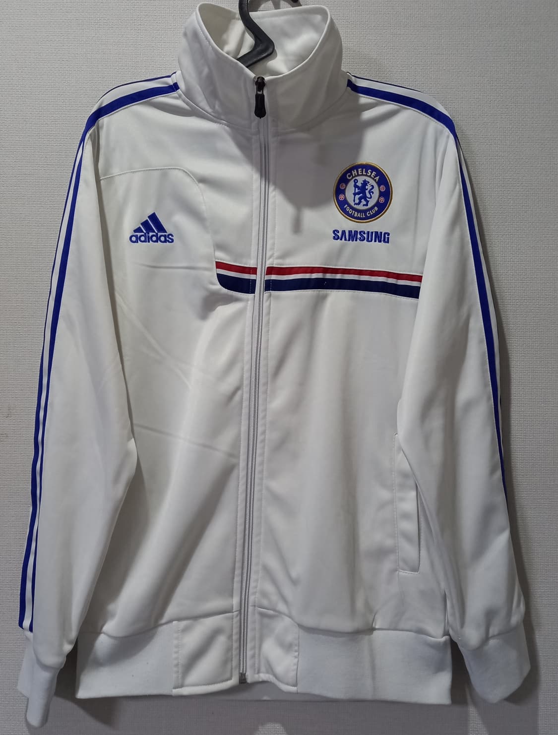 아디다스 삼성 첼시 흰파 화이트 희귀 트랙탑 저지 져지집업 90/S 상품이미지1