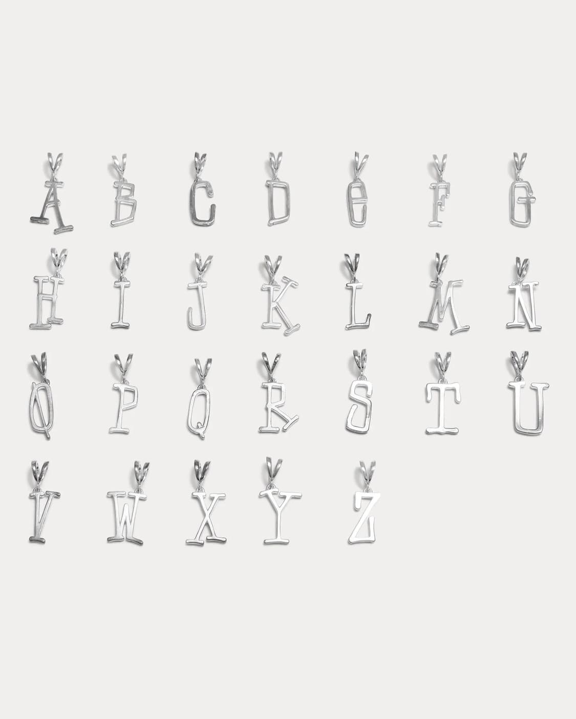 25ss 스투시 알파벳 팬던트 B 상품이미지1