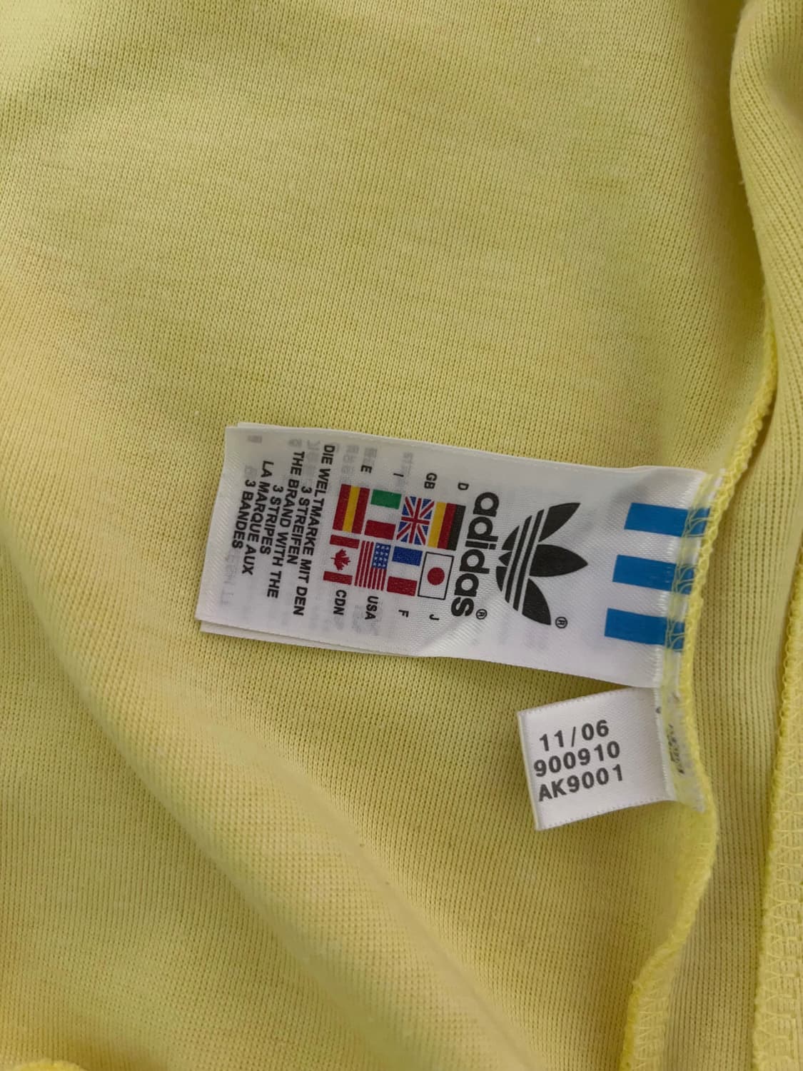 [95] 초희귀) 아디다스 러브 마라케시 트랙탑 레몬소다 져지 우먼스 상품이미지6
