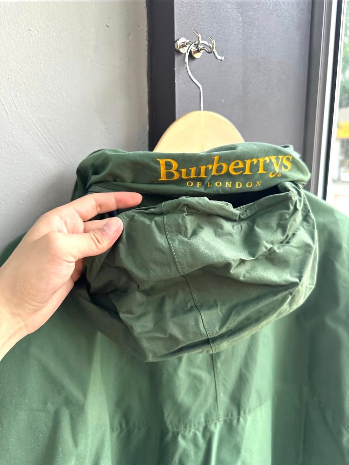 M/ 버버리 2000s 아카이브 로고 야상 자켓 상품이미지1