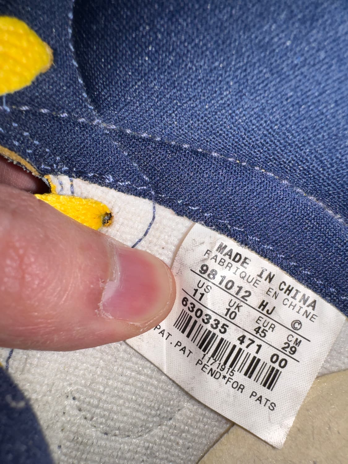 [290] 1999 빈티지 덩크 하이 미시건 상품이미지2