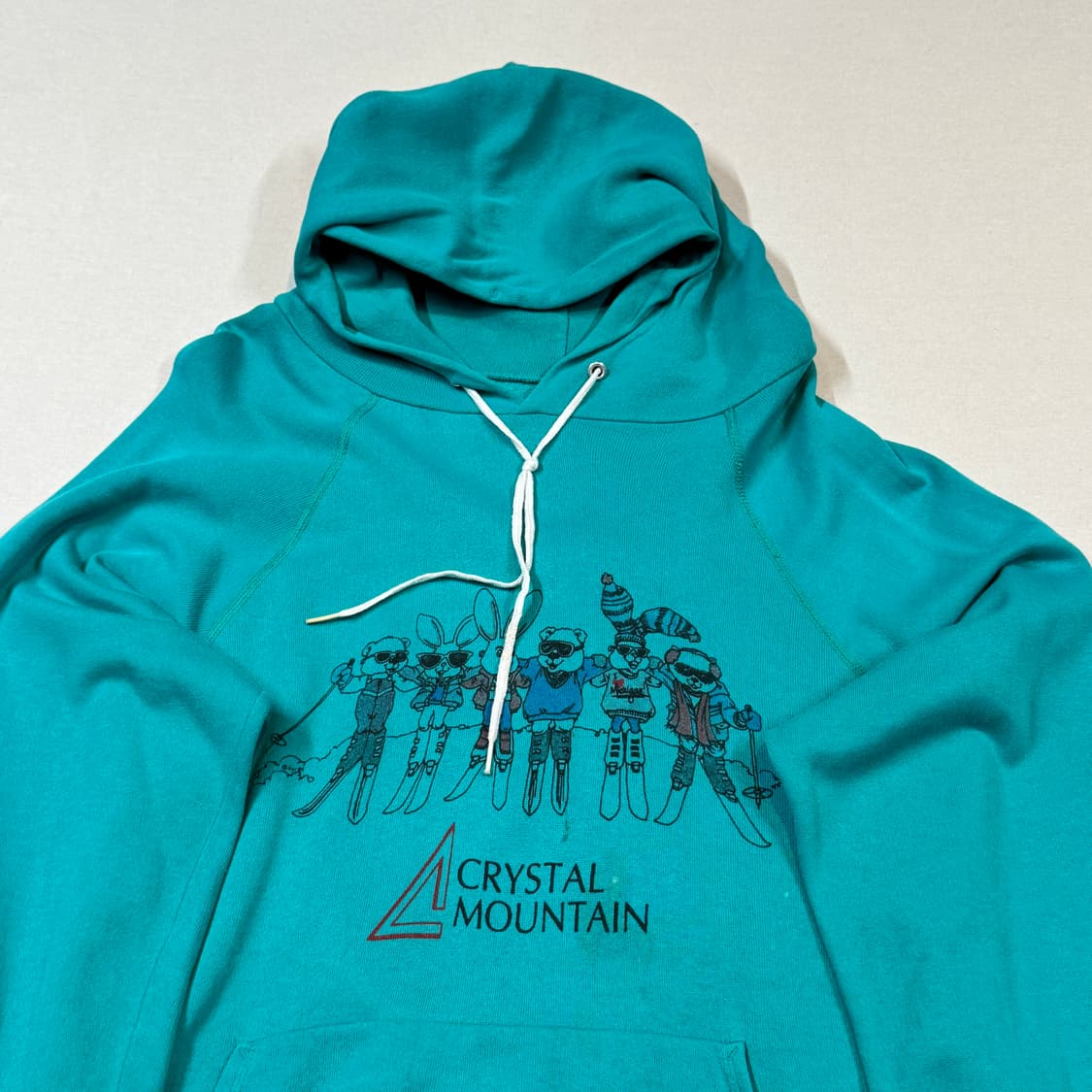 L) USA HANES 헤인즈 빈티지 후드티 상품이미지3