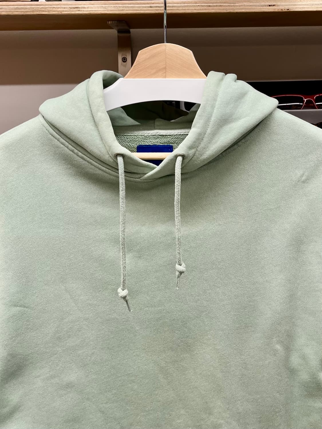 [95~100] 빔즈 BEAMS 민트컬러 후드티 M 상품이미지2